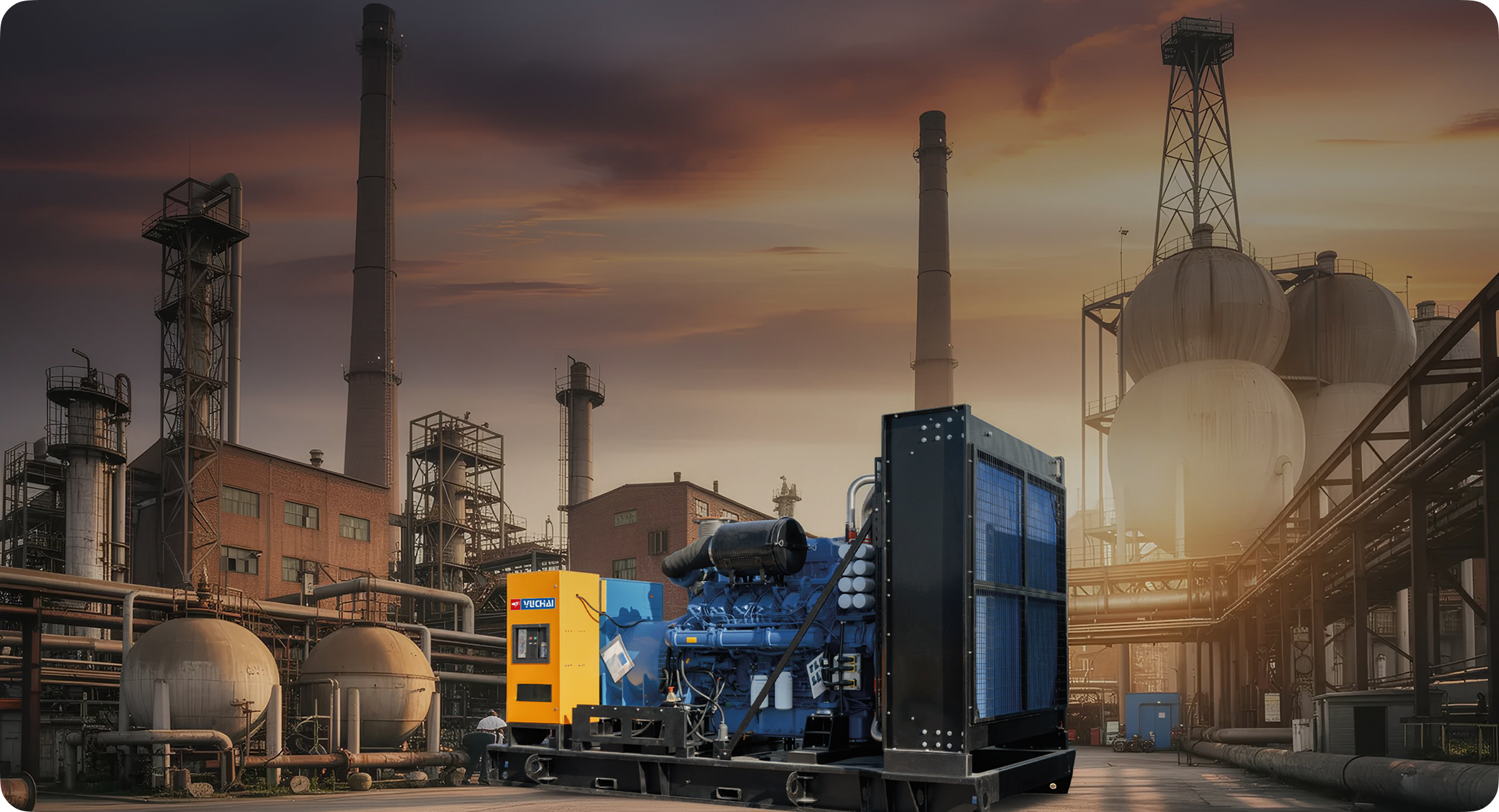 Yuchai Дизельные генераторы от 20 до 3000 кВт